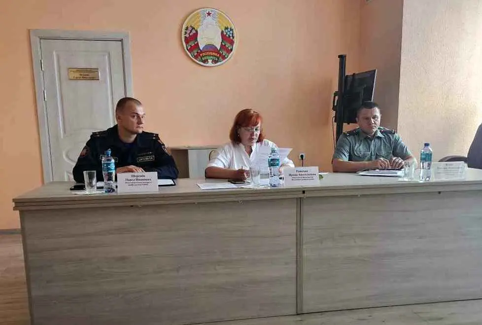 Совещание по предупреждению гибели людей прошло в Шкловском райисполкоме