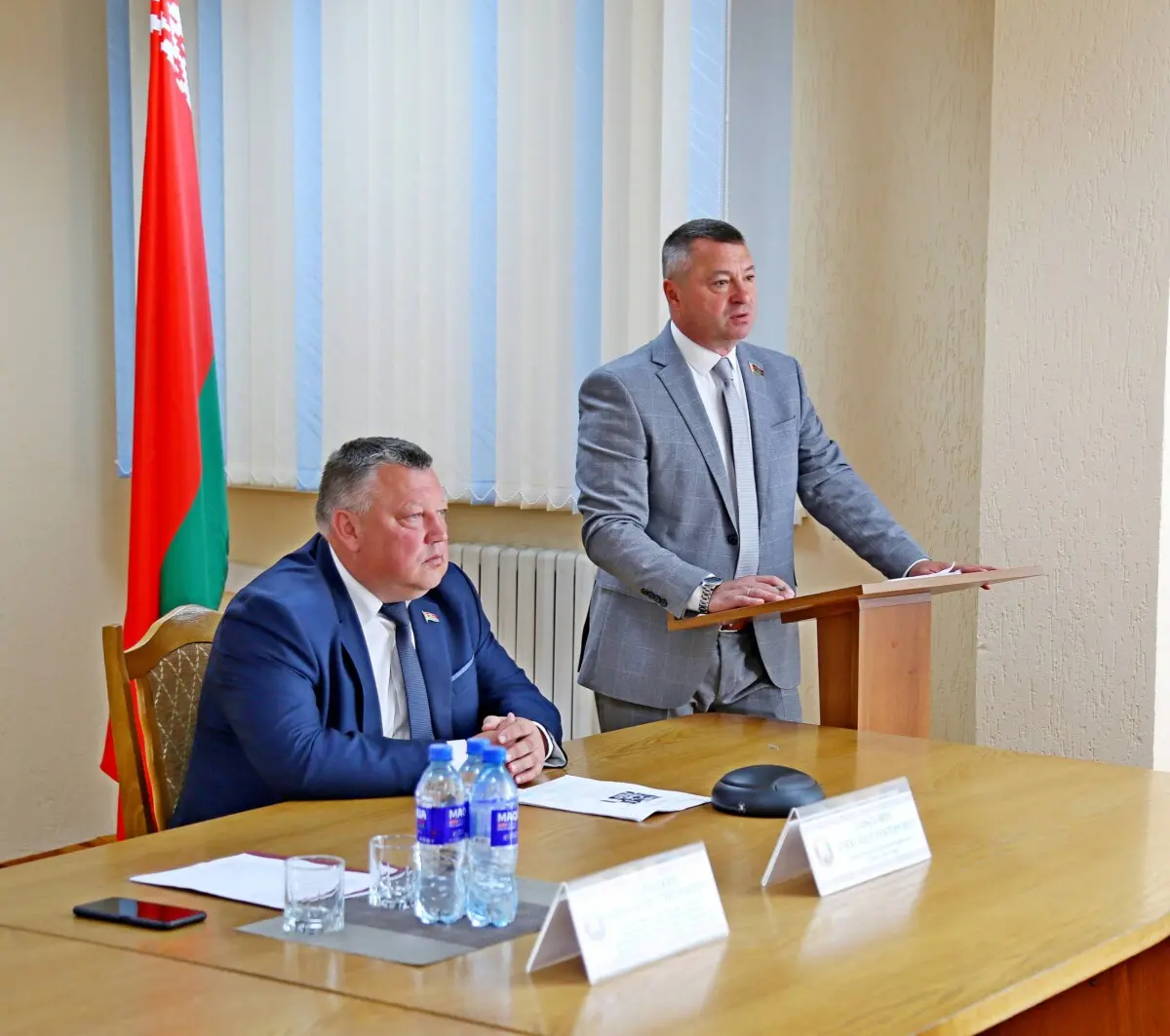 Александр Горошкин встретился с коллективом завода газетной бумаги